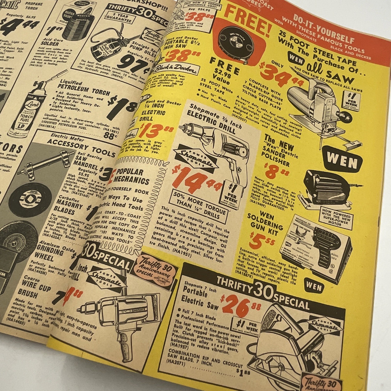 Fall Sale Mailer Coast To Coast 1960 Sporting Goods Housewares Tools 48 Pages