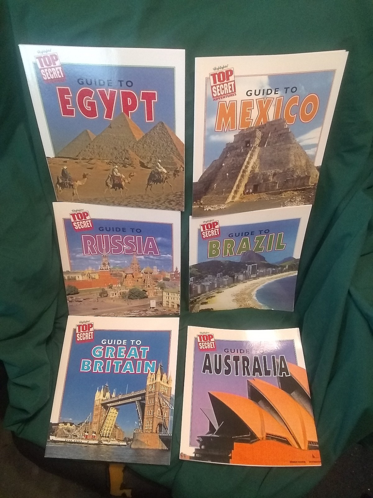 Highlights Top Secret Adventures Guide Books Lot