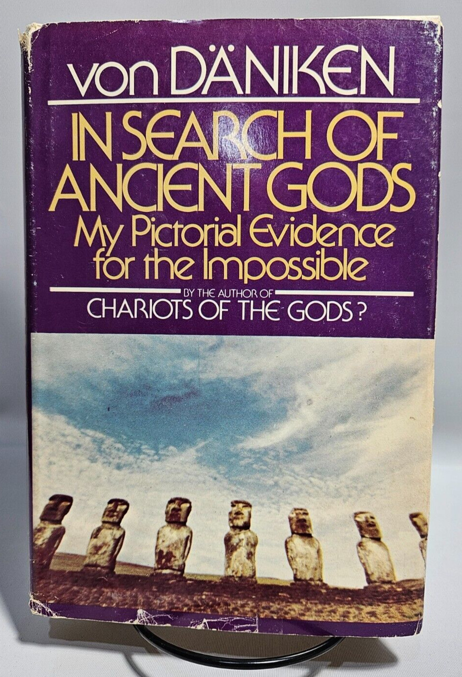 In Search of Ancient Gods by Erich von Daniken, 1973 Book Club Edition