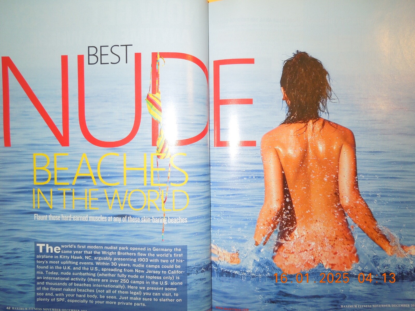 REPS maximum fitness BEST NUDE BEACHE Natalia muntean KRISTIN NUNN mandir taketa