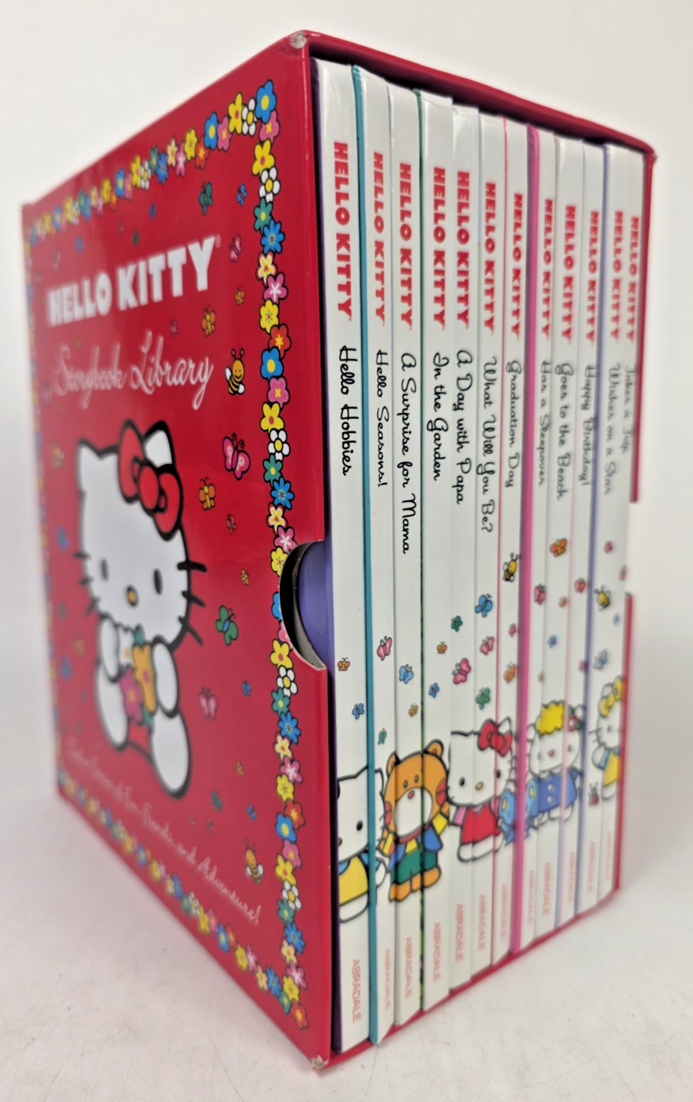 Hello Kitty Storybook Library Collection Complete Box Set of 12 ~ By: Sanrio