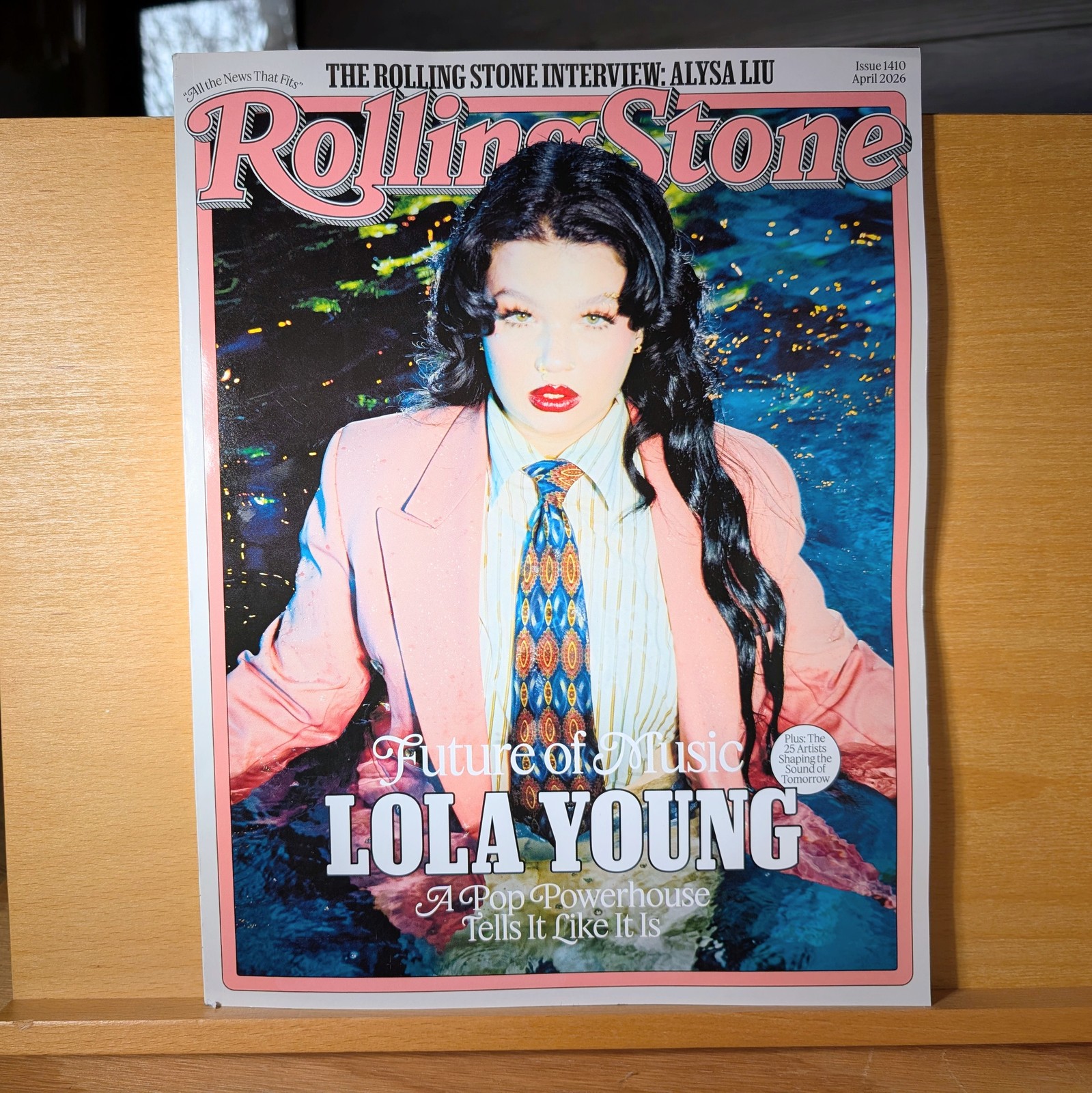 Rolling Stone Magazine April 2026 Issue 1410 Lola Young NO LABEL