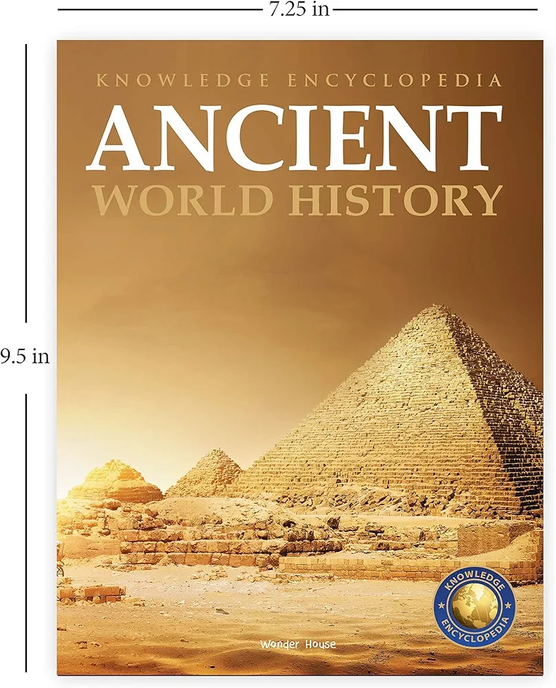 World History – Collection of 6 Books : Knowledge Encyclopedia For Children