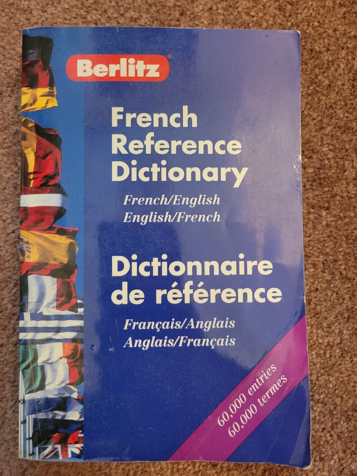✅ Berlitz French/English Reference Dictionary by Berlitz Guides (Good)