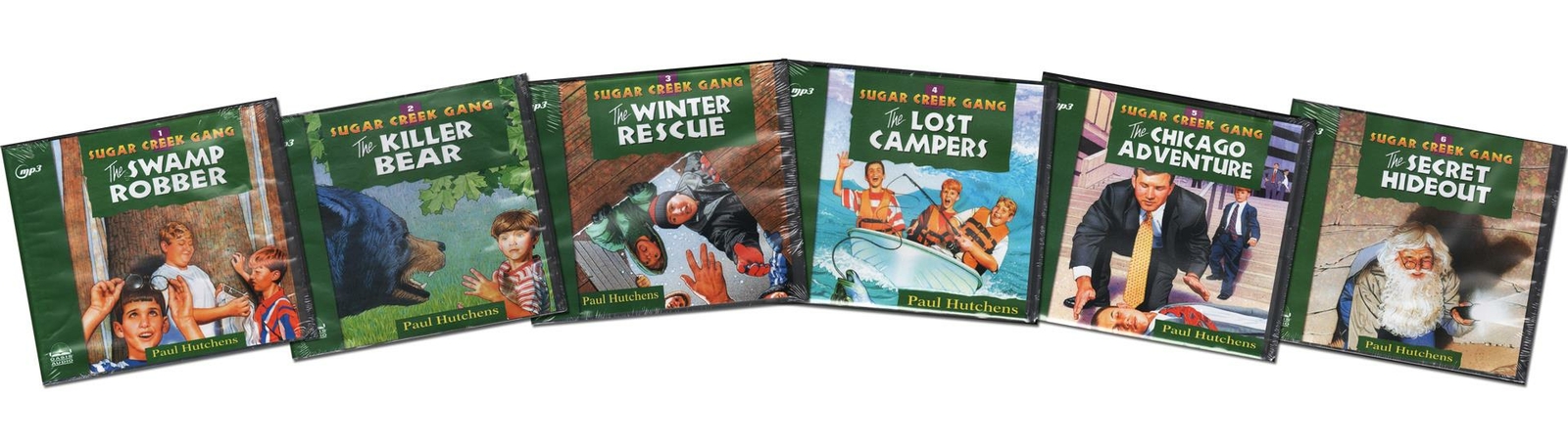 New SUGAR CREEK GANG Set of 6 Unabridged Audiobooks MP3 Format for Books 1- 6