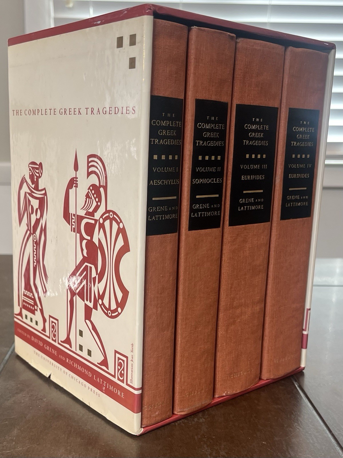 Complete Greek Tragedies Vols. 1-4 : A Centennial Edition by Richmond Lattimore