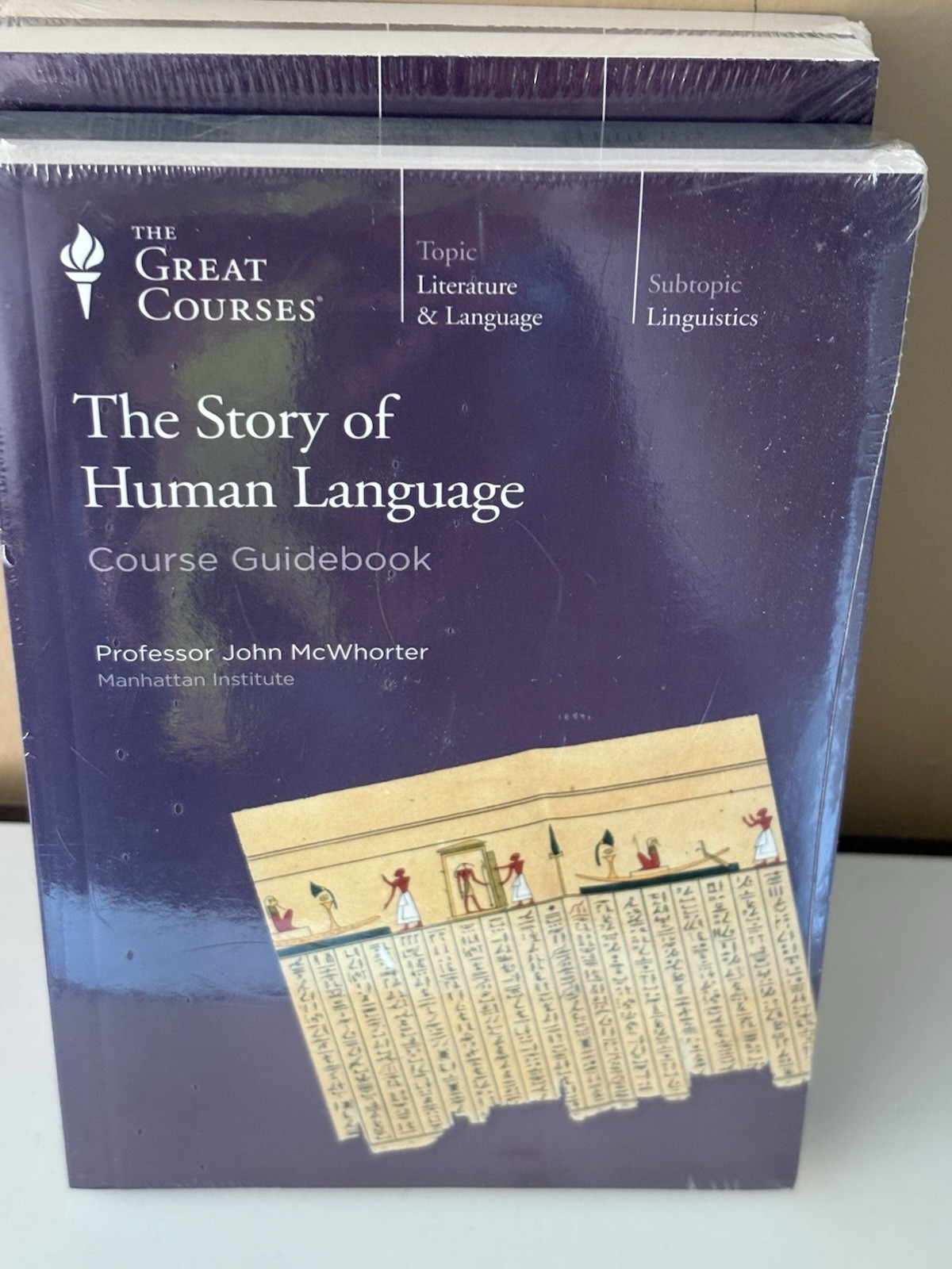 THE GREAT COURSES-Story of Human Language 6-disc DVD/Guide/Lectures Book NEW
