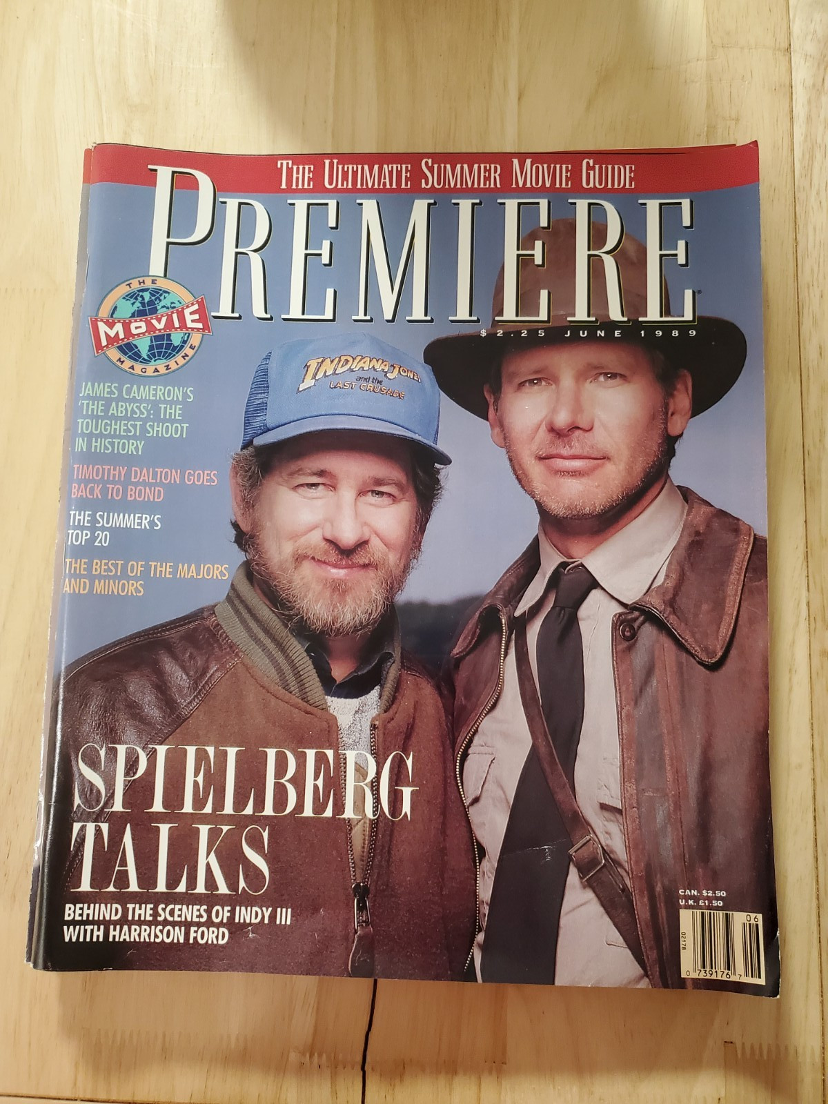 Vintage 1989 Lot of 4 Premiere Movie magazine