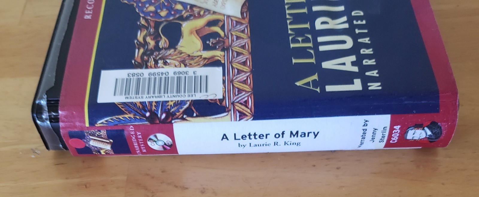 A Letter of Mary Unabridged 9 CD Audio Book Laurie R. King Very Good 1997
