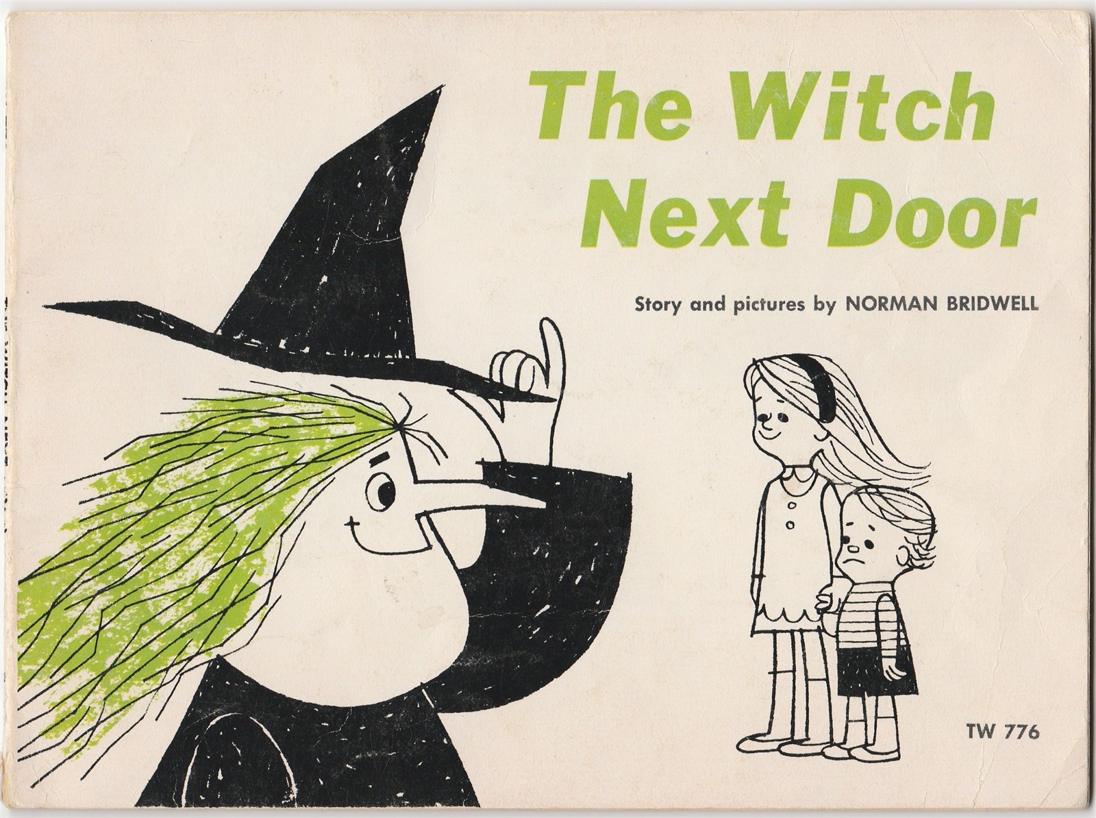 The Witch Next Door 1965 Norman Bridwell Vintage Scholastic Paperback