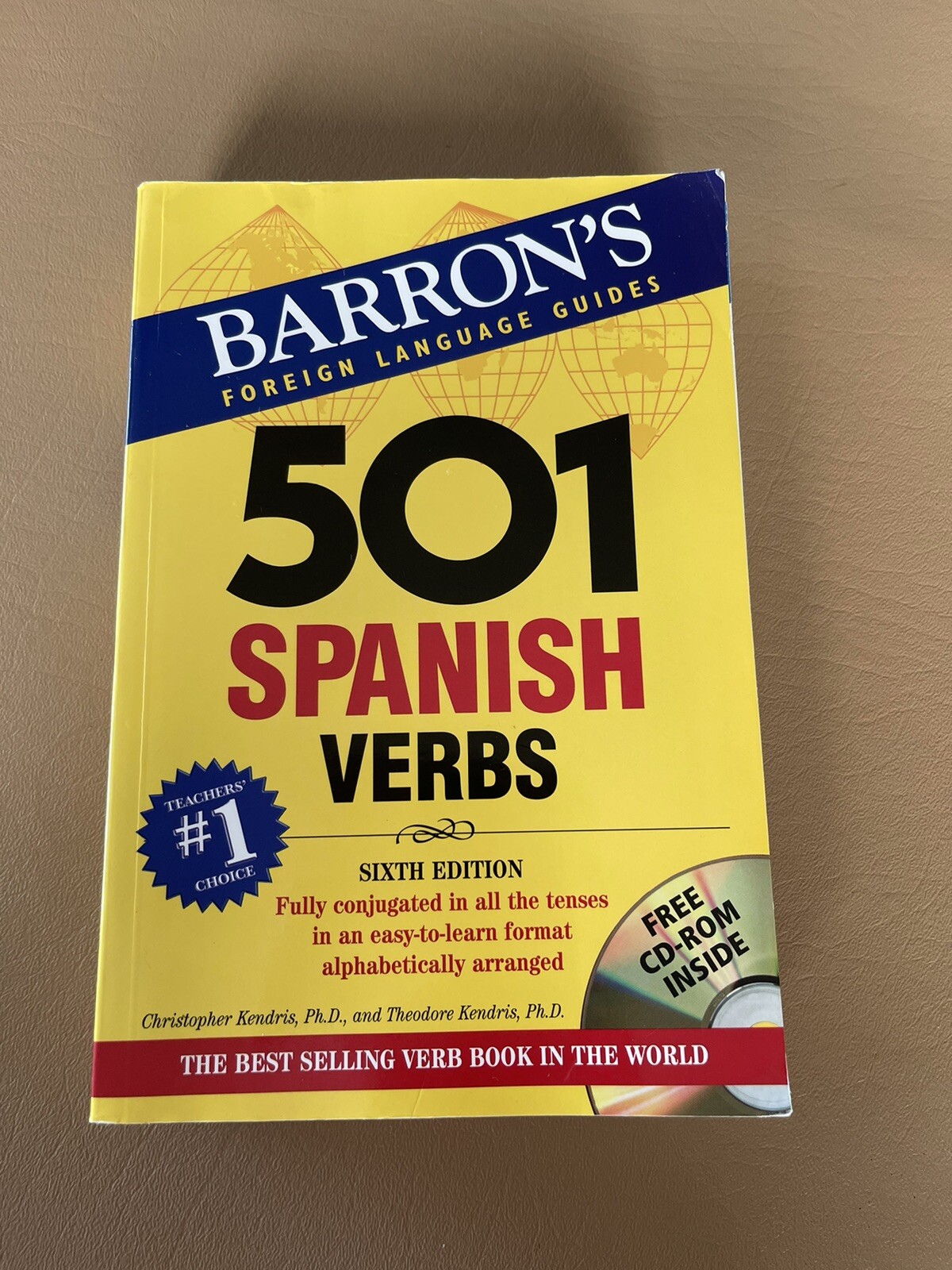 501 Spanish Verbs by Theodore Kendris and Christopher Kendris: NO CD INSIDE