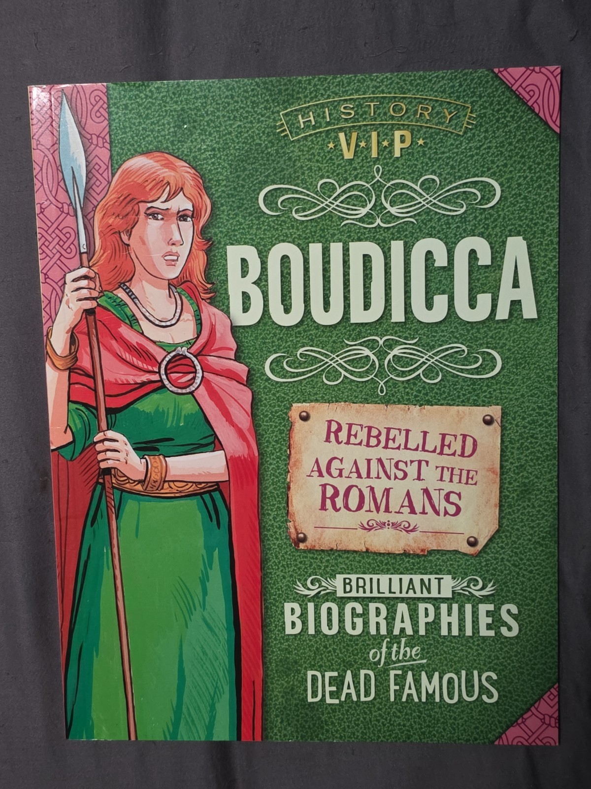 History VIPs: Boudicca by Paul Harrison (2017, Trade Paperback)