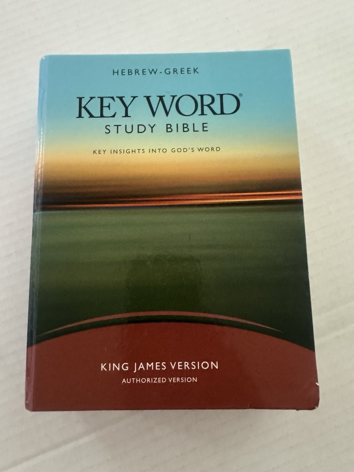 Hebrew-Greek Key Word Study Bible NIV Zodhiates & Baker AMG Publishers H/C 1996