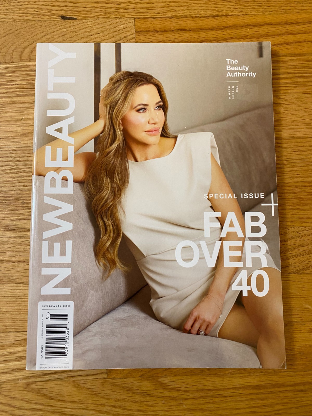 New Beauty Magazine Winter Spring 2025 Fab Over 40 Fashion Special Issue Makeup