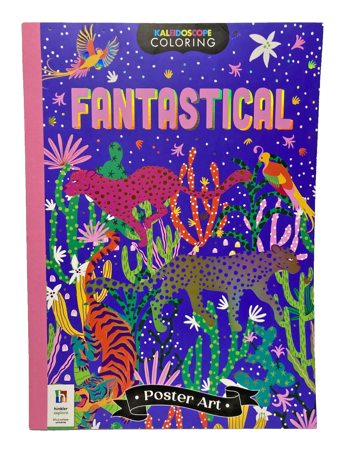 KALEIDOSCOPE COLOURING: FANTASTICAL POSTER ART 20 Pages of Custom Poster Art