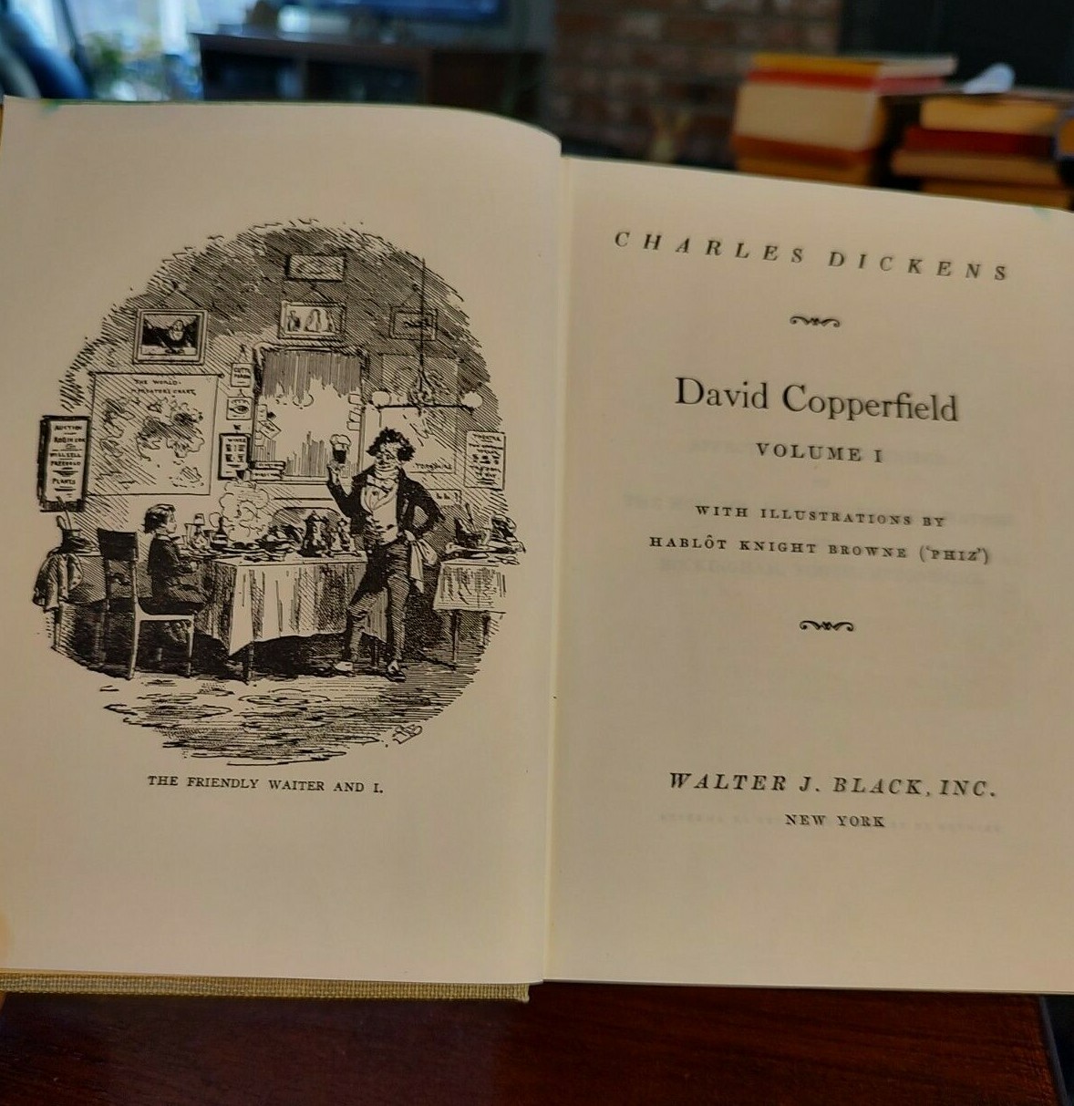 David Copperfield by Charles Dickens Walter J. Black Inc, 578 pages, Clean Book!