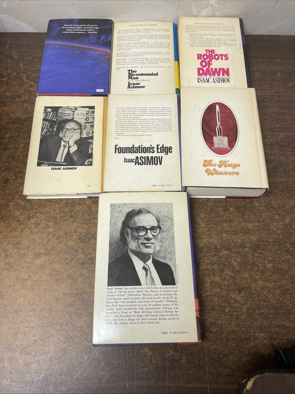 ISAAC ASIMOV Science Fiction Collection 28 PB HC Foundation Robots Empire Lot