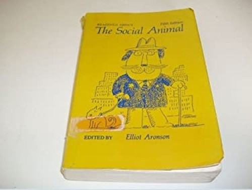 The Social Animal Paperback Elliot Aronson