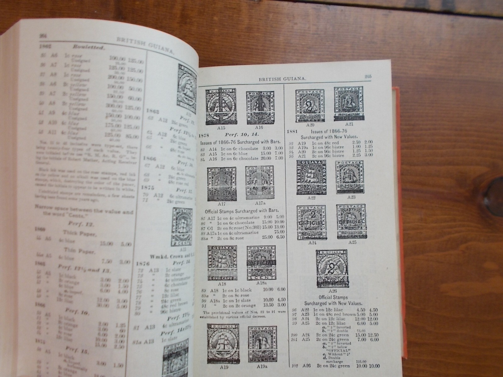 STANDARD POSTAGE STAMP CATALOGUE 1928 6.5X4.5X2.5 INCHES HC 1695+ PAGES