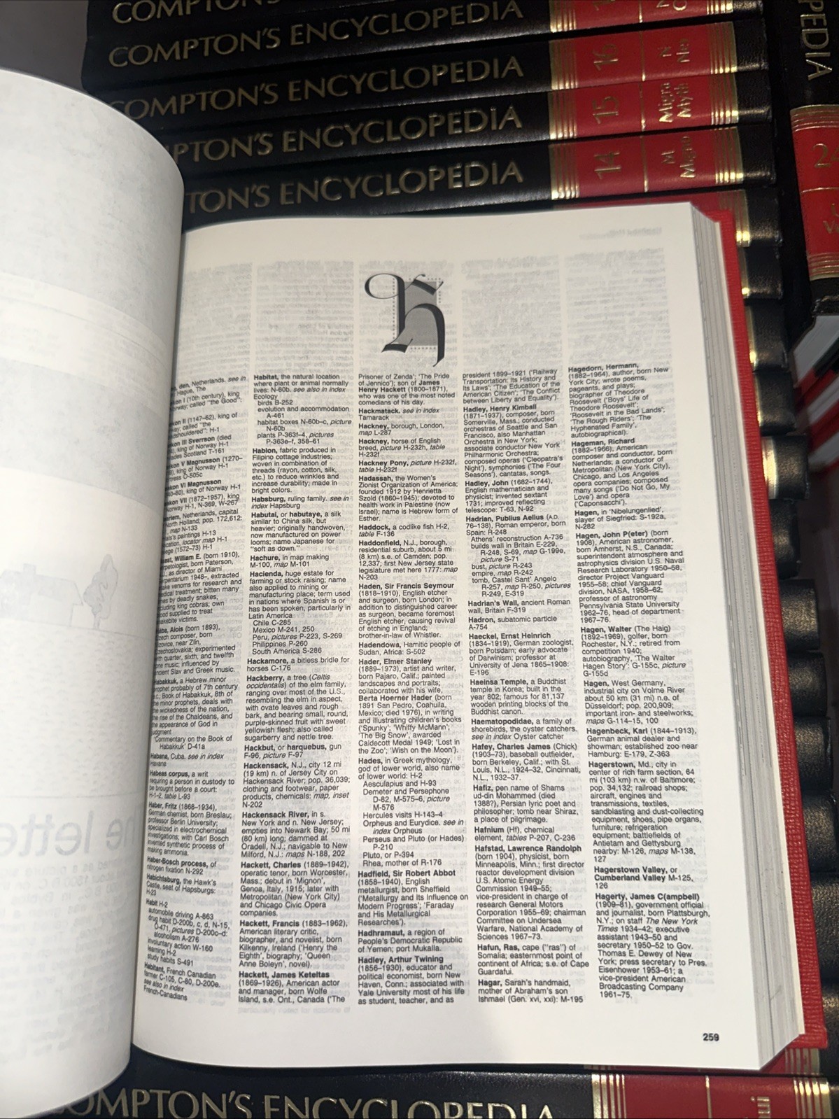 1985 Compton’s Encyclopedia By Britannica Complete 26 Volume Complete Set Red