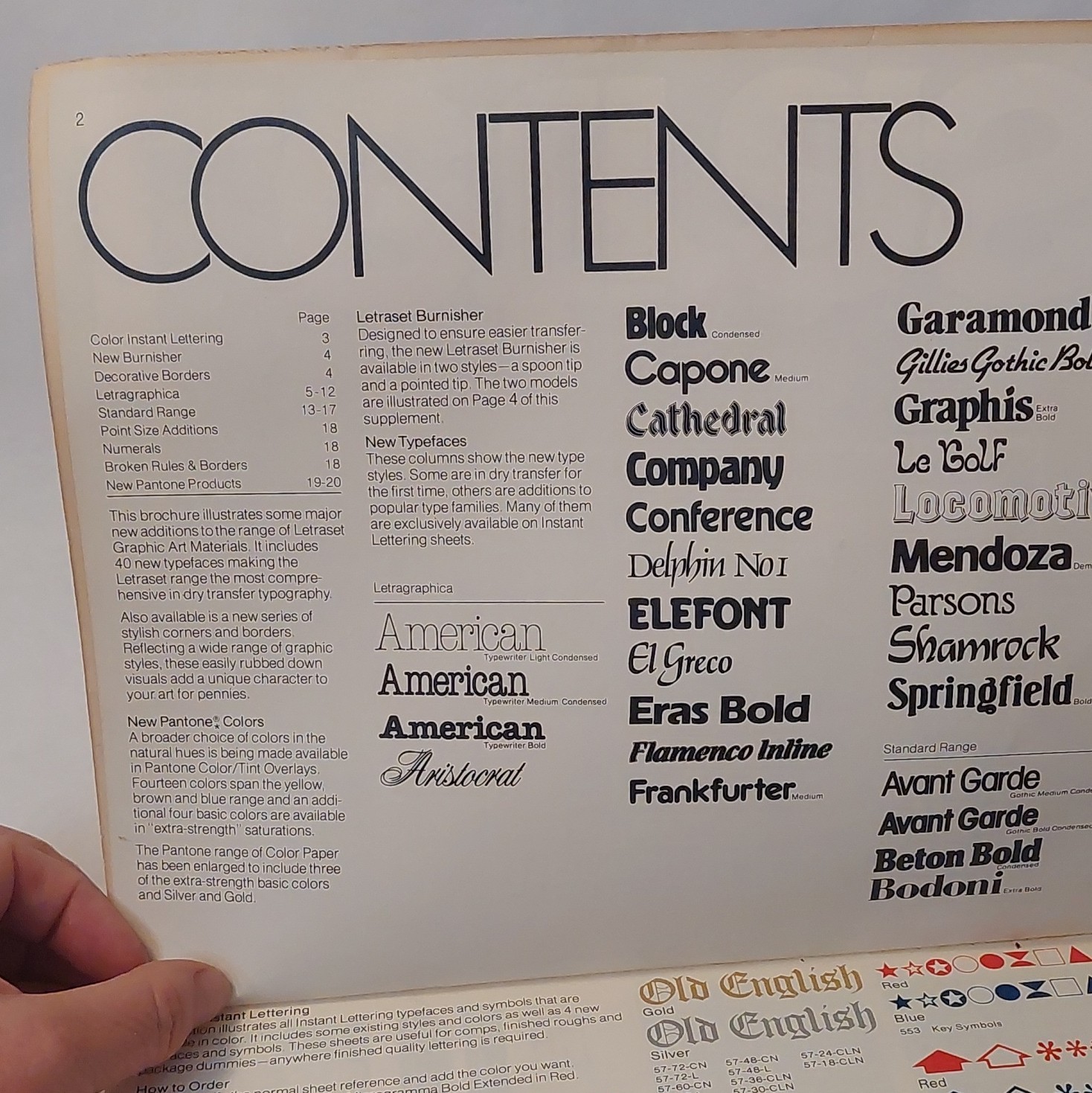 Letraset The Liberated Letter ’79 1979 Catalog Booklet Typography