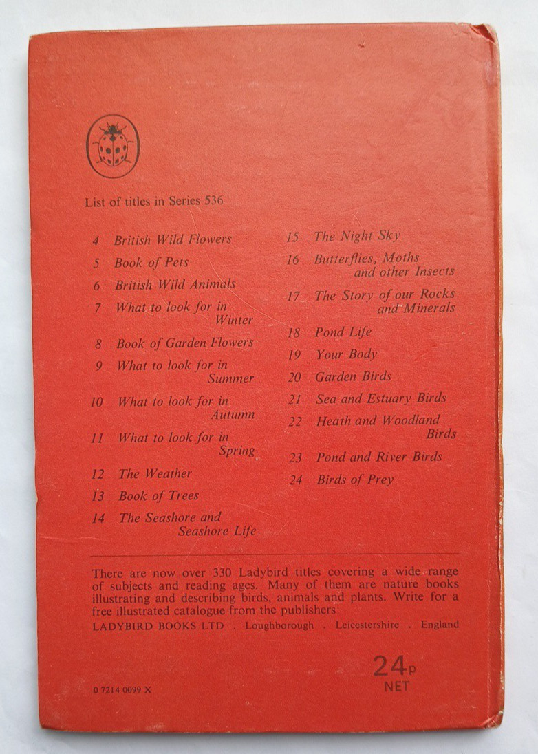 Ladybird What to look for in Autumn 1973, Vintage 4 Seasons Book, Gd+ condition