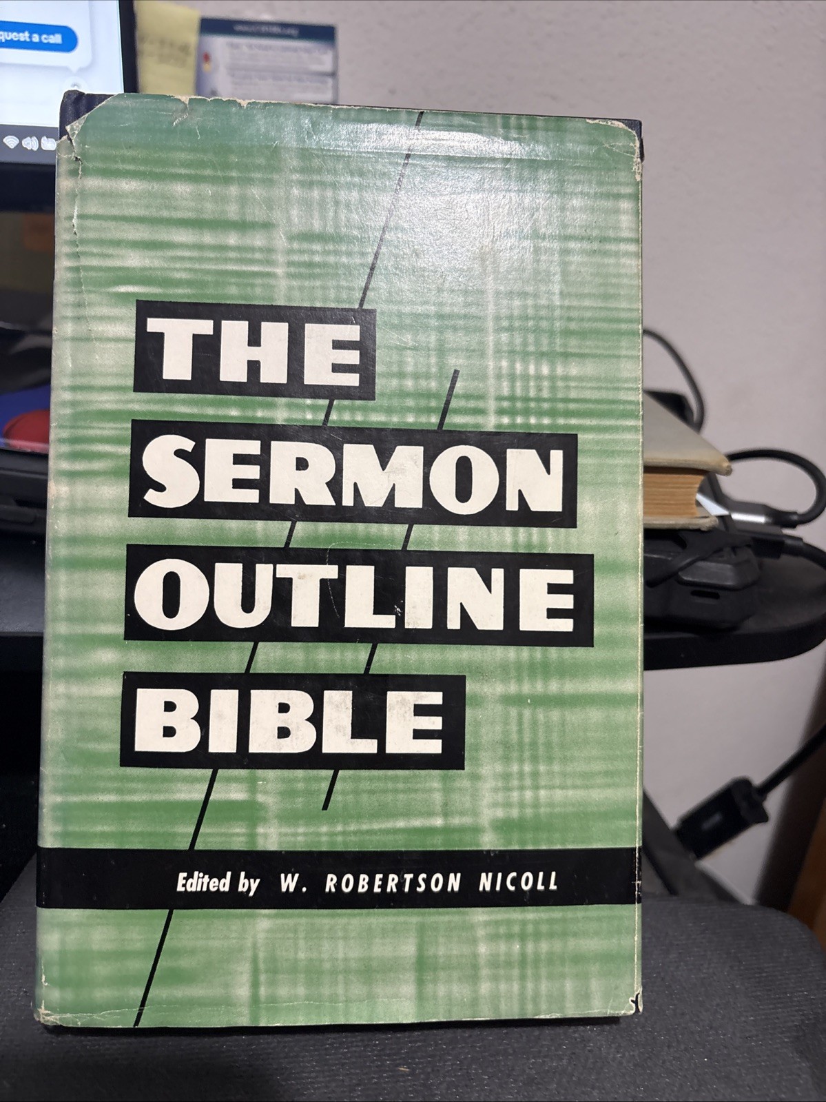 The Sermon Outline Bible – Acts 7 To I Corinthians W. Robertson Nicoll 1958 HC
