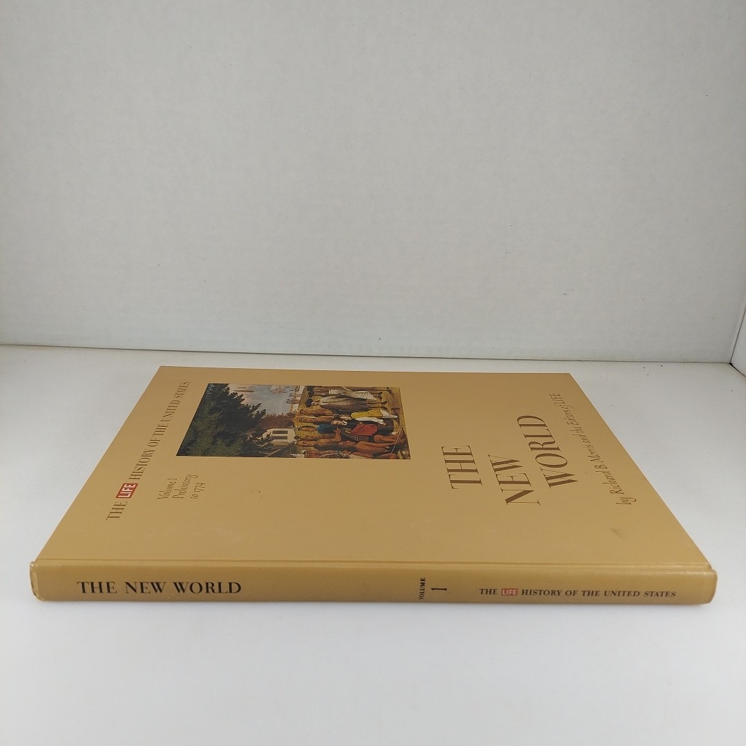 The LIFE History of the United States Vol 1 The New World 1963 Illustr HC