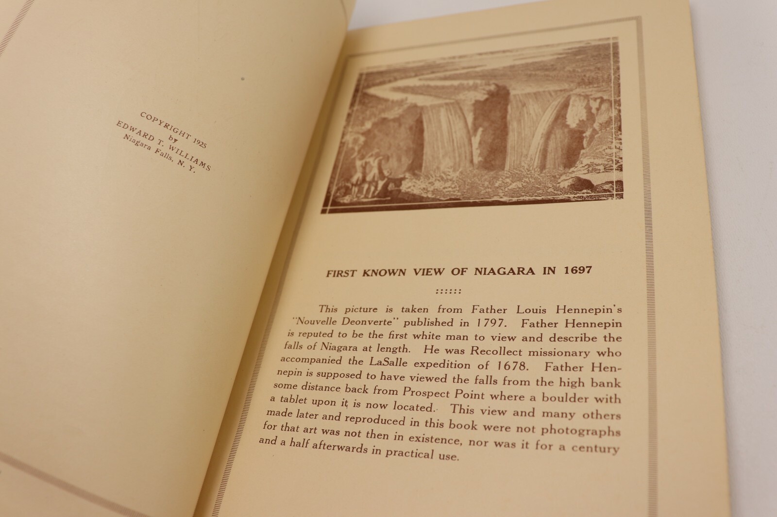 Niagara Falls River-Rapids-Whirlpool & Frontier by Williams-1925 168 Pages
