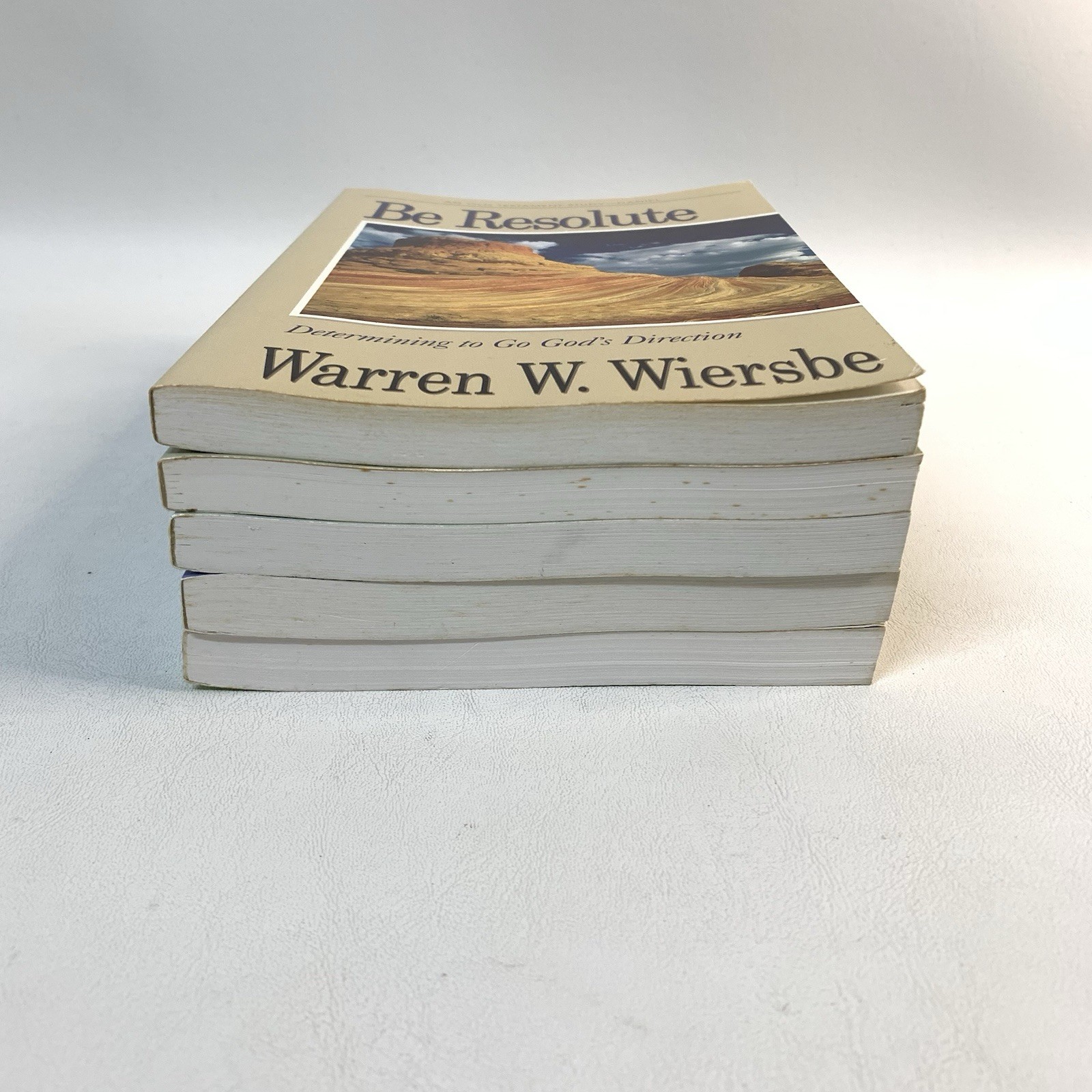 Lot of 5 Warren W. Wiersbe BE Series Old and New Testament Study Paperbacks