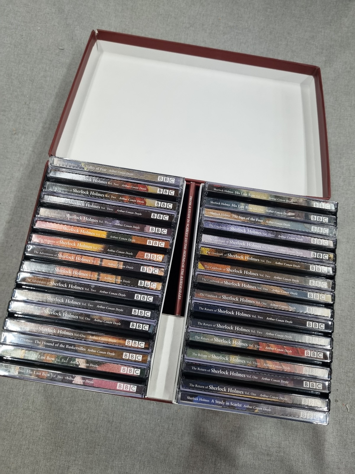 Complete Conan Doyle Sherlock Holmes BBC Radio Collection, 60 CD Audio Book Box