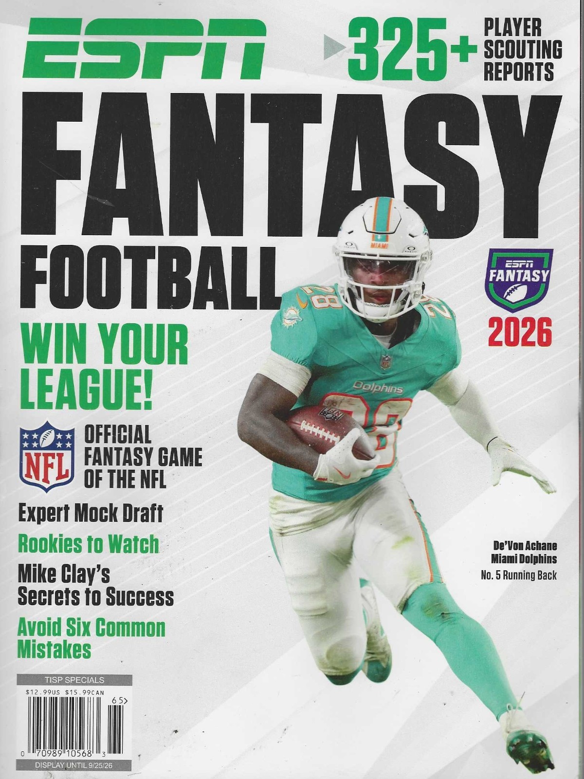 ESPN Magazine: 2026 Fantasy Football