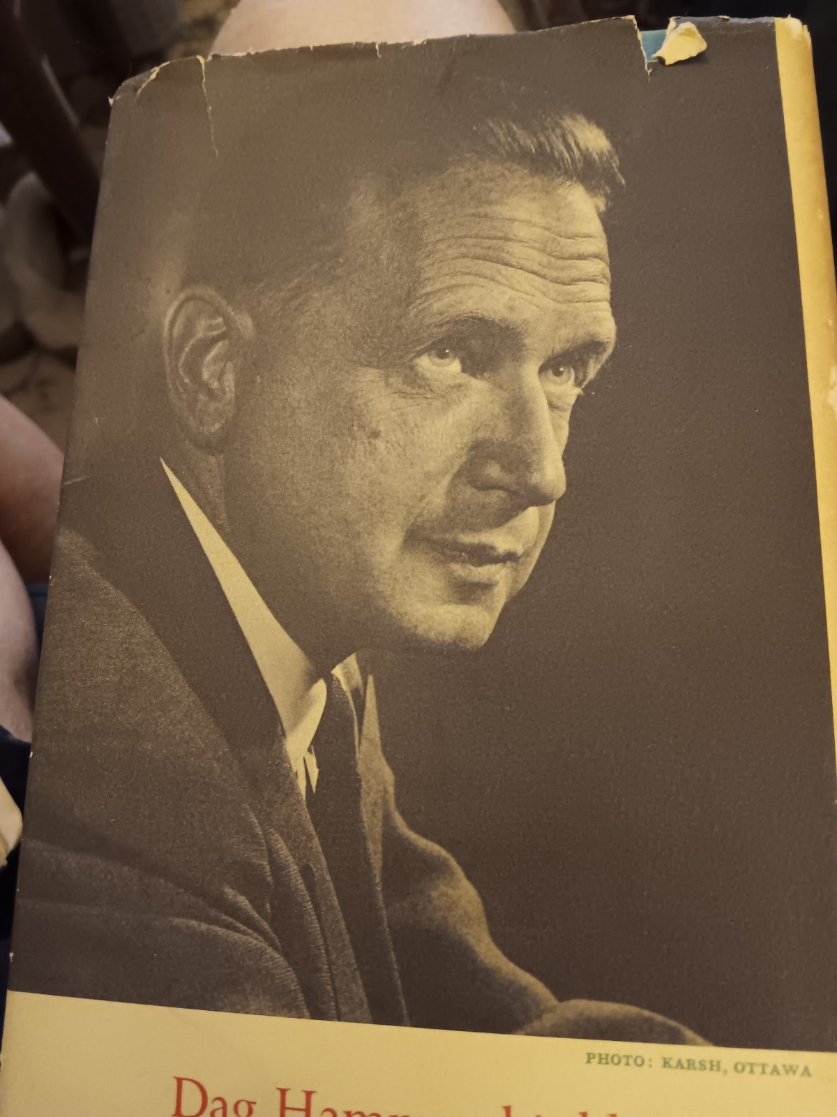 Dag Hammarskjold MARKINGS Hardback Nook With Dust Jacket Buy $9.99