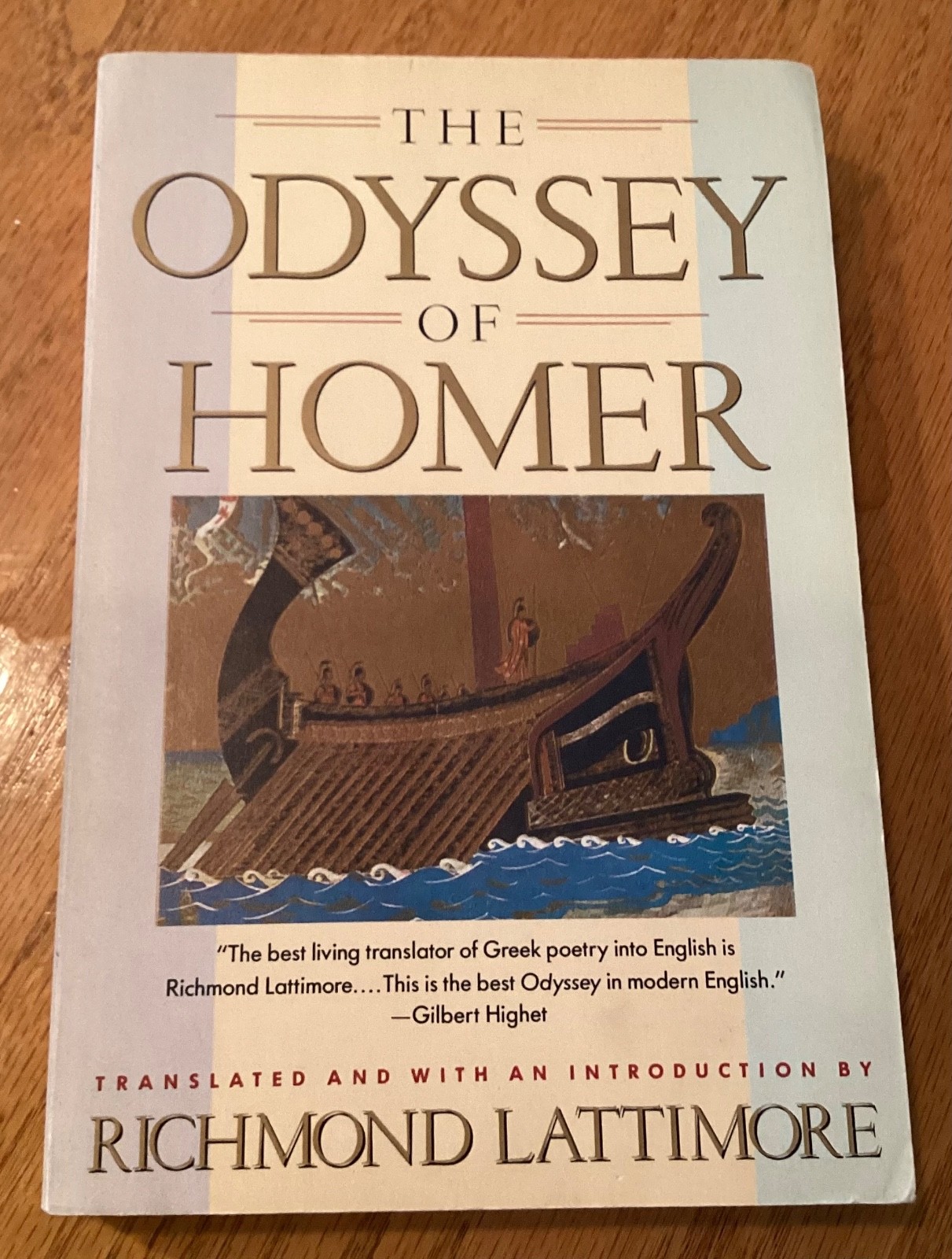 Odyssey of Homer by Richmond A. Lattimore (1975, Trade Paperback)