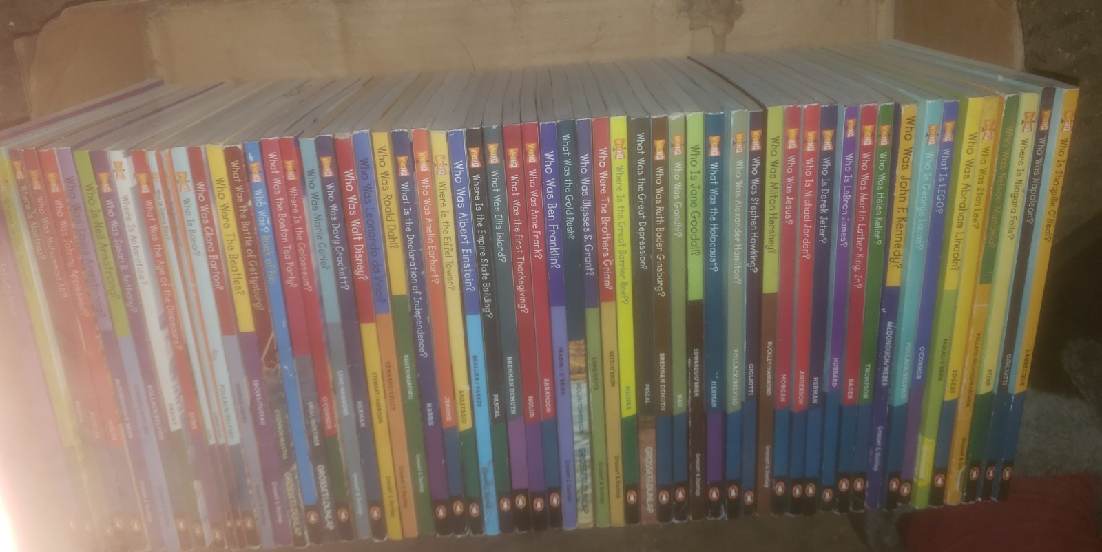 Lot 106 WHO WAS Where WHAT? + 8 sc books VGC