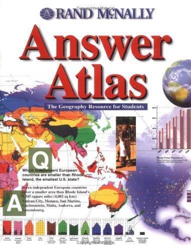 Rand McNally Answer Atlas: The Geogr- map, Rand McNally and Compa, 9780528838729