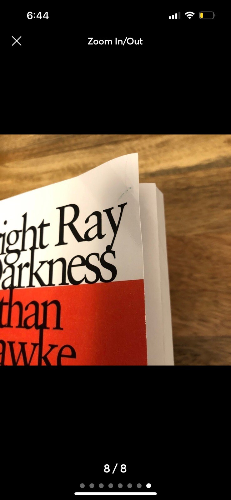 Ethan Hawke signed book + ARC lot! Rules for a Knight, A Bright Ray Of Darkness