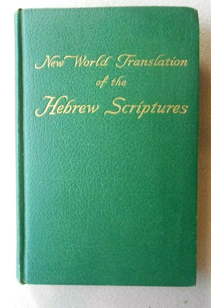 New World Translation HEBREW SCRIPTURES Volumes # 1, 2 & 3 LARGE PRINT