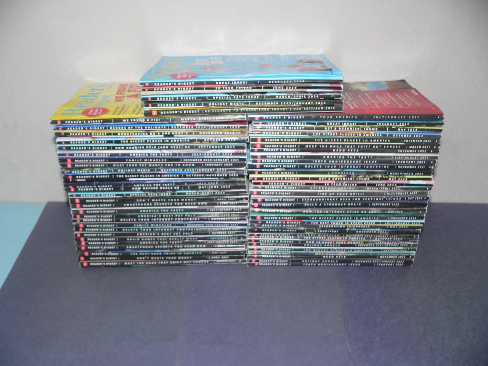 Readers Digest Magazine Lot of 63 Mostly 2020s Ok Condition