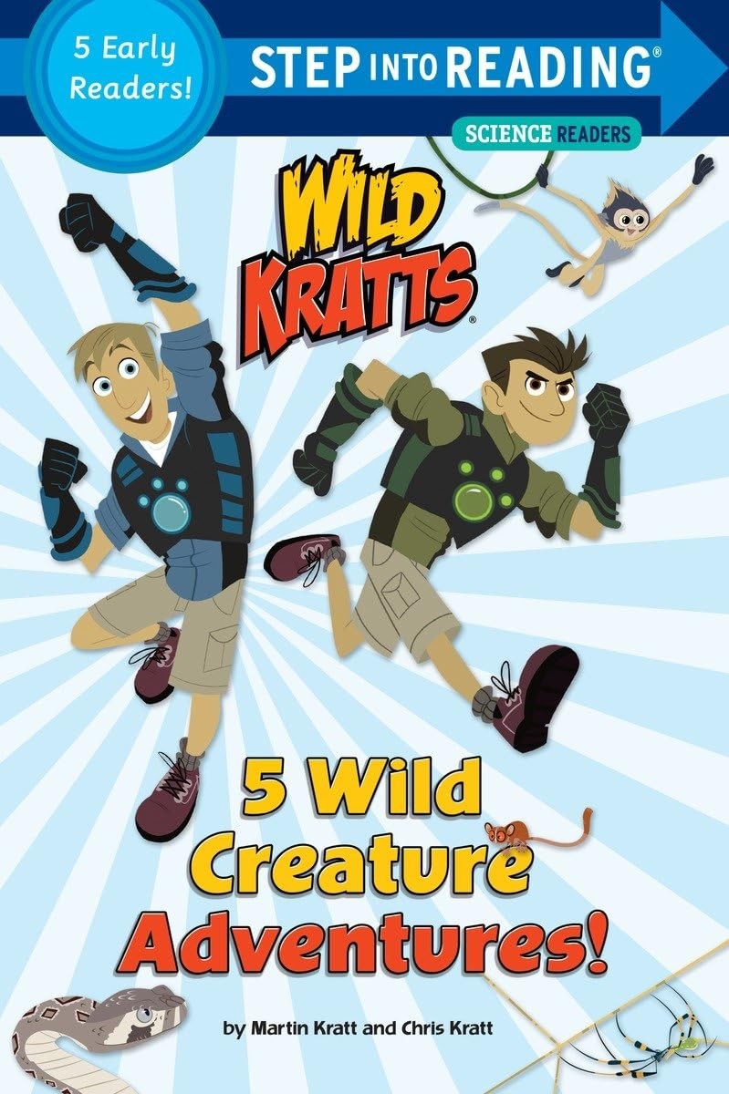 5 Wild Creature Adventures! (Wild Kratts) (Step into Reading Collection)