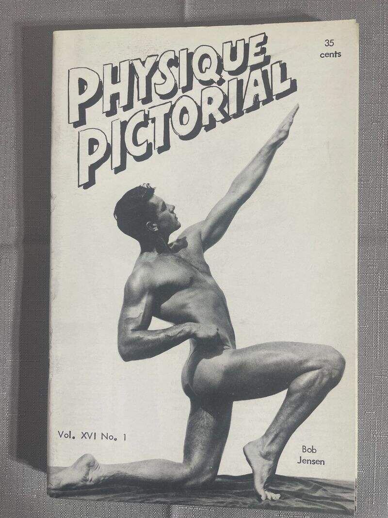 VINTAGE PHYSIQUE PICTORIAL MAGAZINES VOL.16 NO. 1 1966 UN-CIRCULATED L/N !