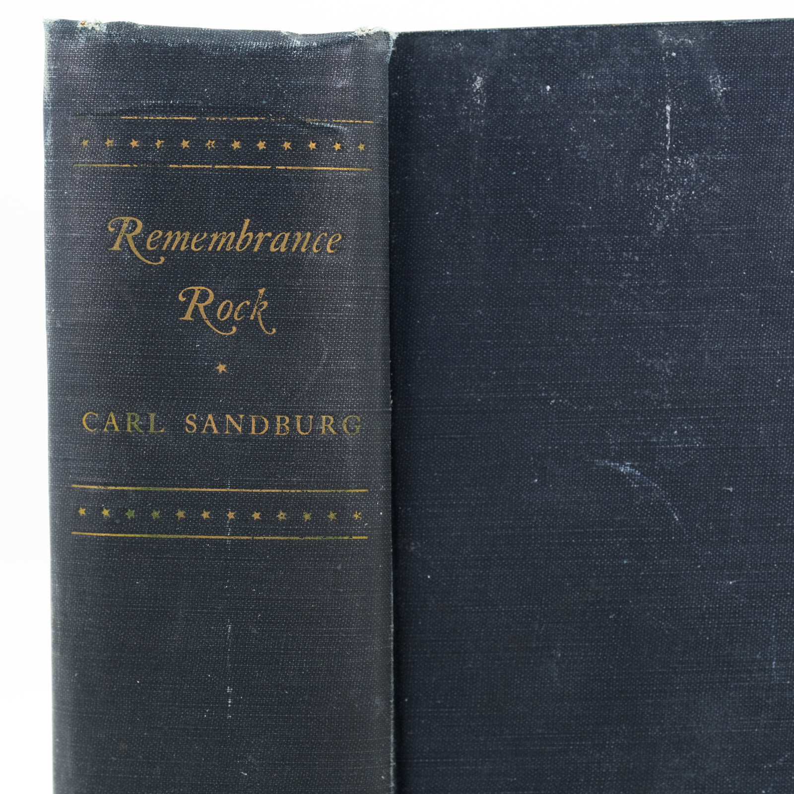 1948 Carl Sandburg Hand Signed “Remembrance Rock” 1st Regular Edition Good + HC