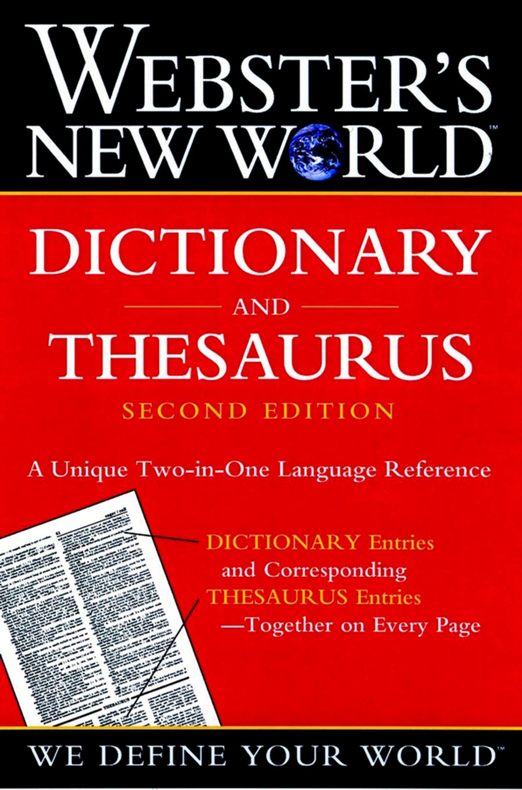 Webster’s New World Dictionary And Thesaurus, (paper Edition)