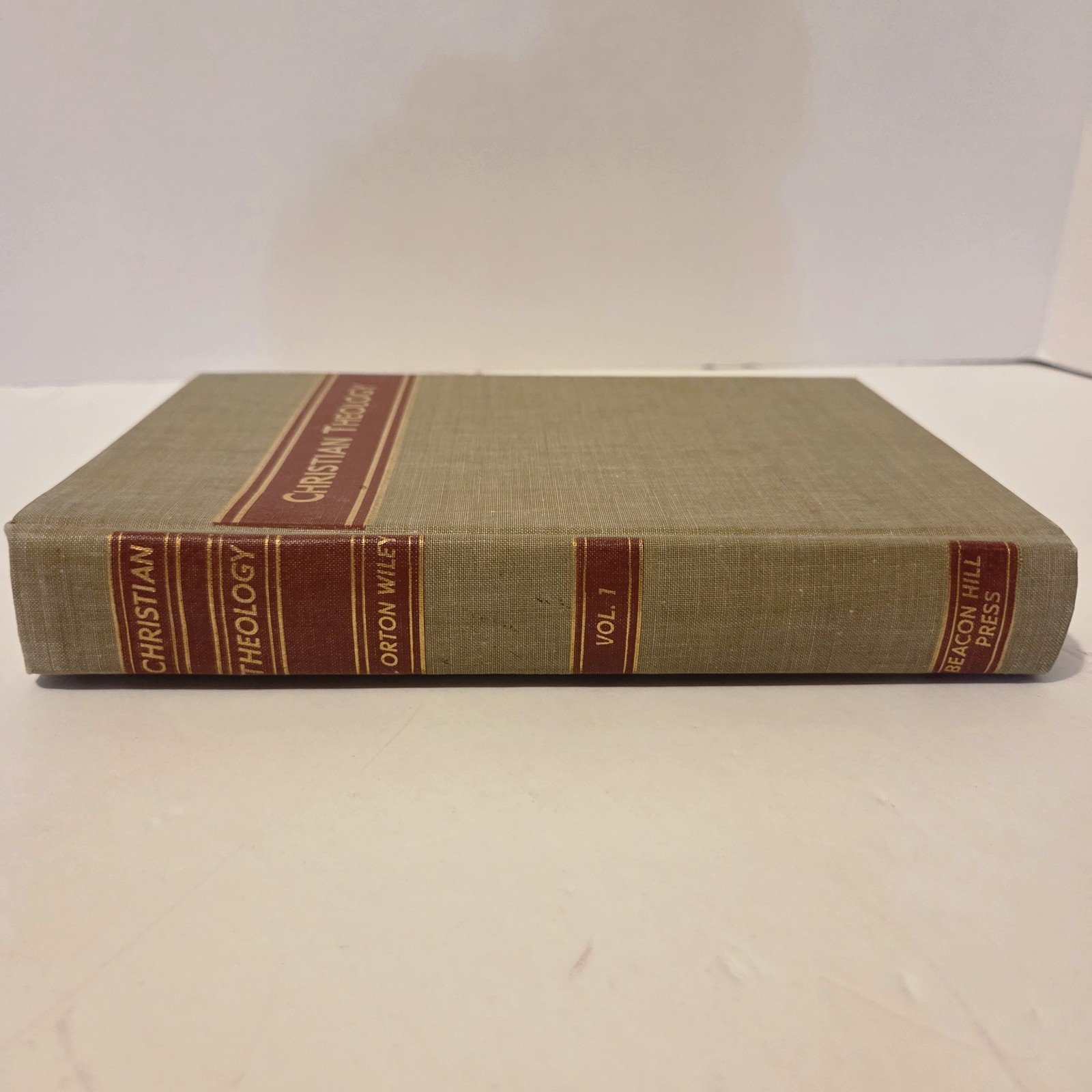 Christian Theology by H. Orton Wiley 1st Edition 1st Print 1940 Old Religion HC
