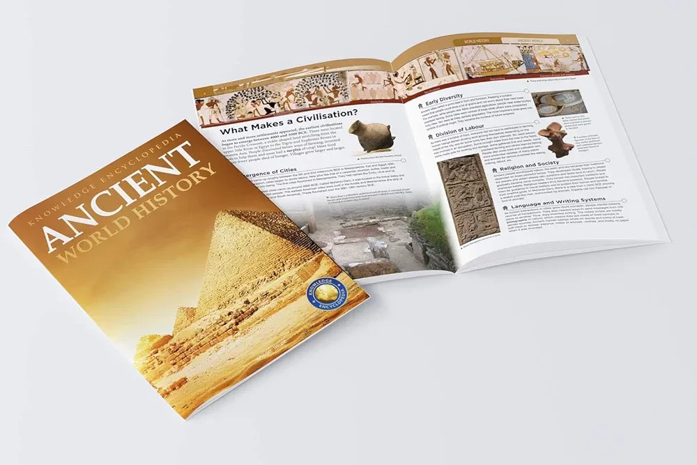 World History – Collection of 6 Books : Knowledge Encyclopedia For Children