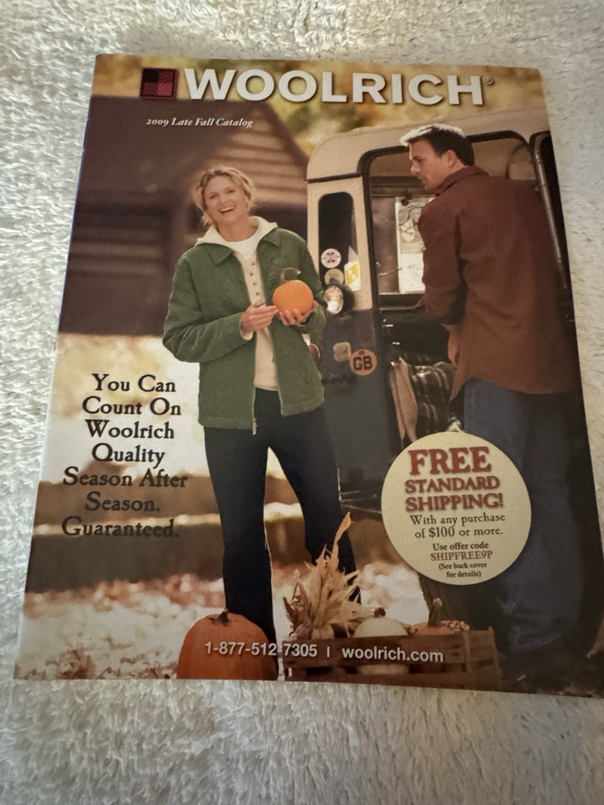 WOOLRICH Catalog Late Fall 2009 Men & Women Apparel 56 Pages EXCELLENT Condition