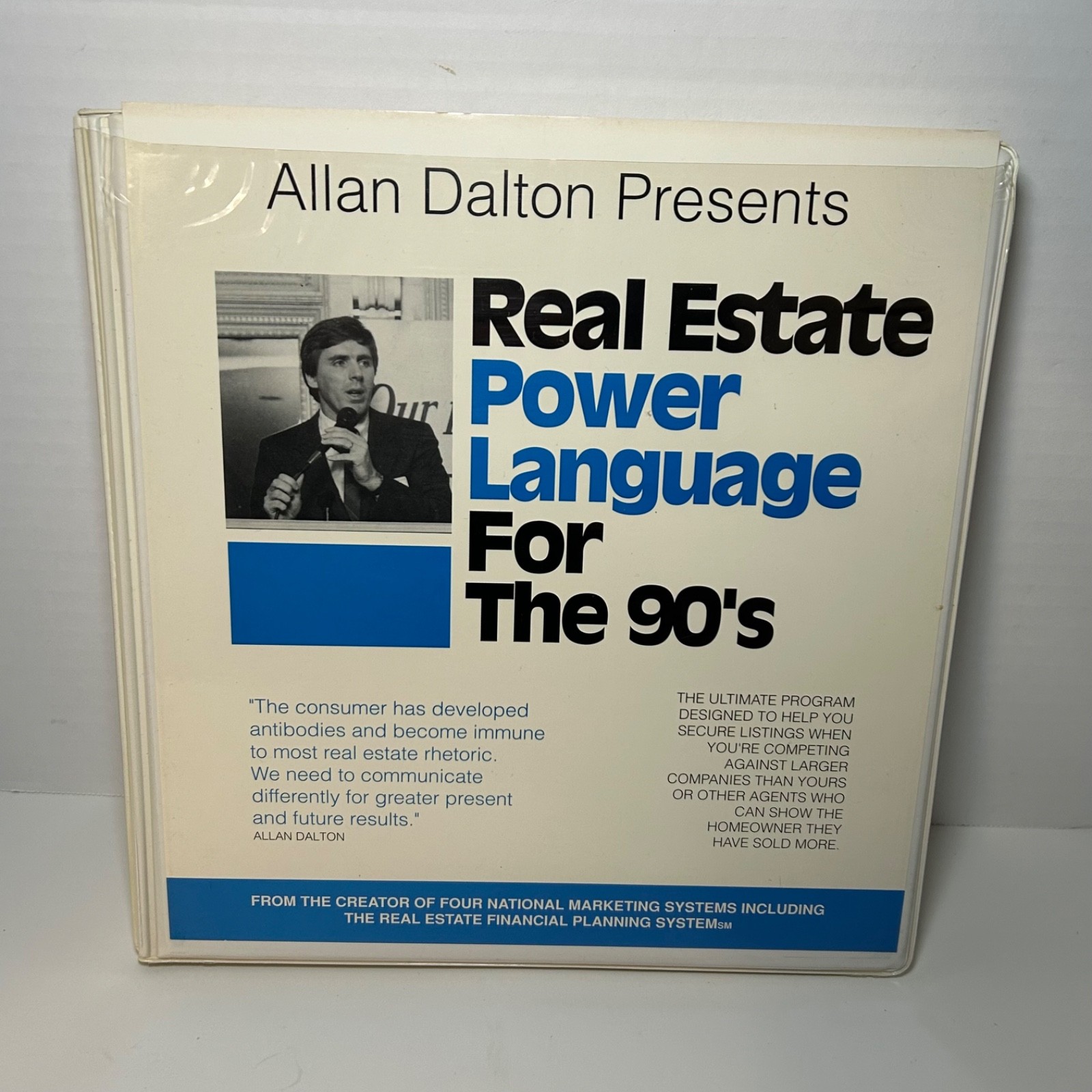 Allan Dalton Presents Real Estate Power Language Cassette Set Course 1990