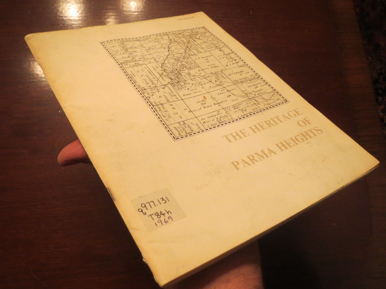 Heritage of Parma Heights Ohio OH Cuyahoga 1969 Softbound History
