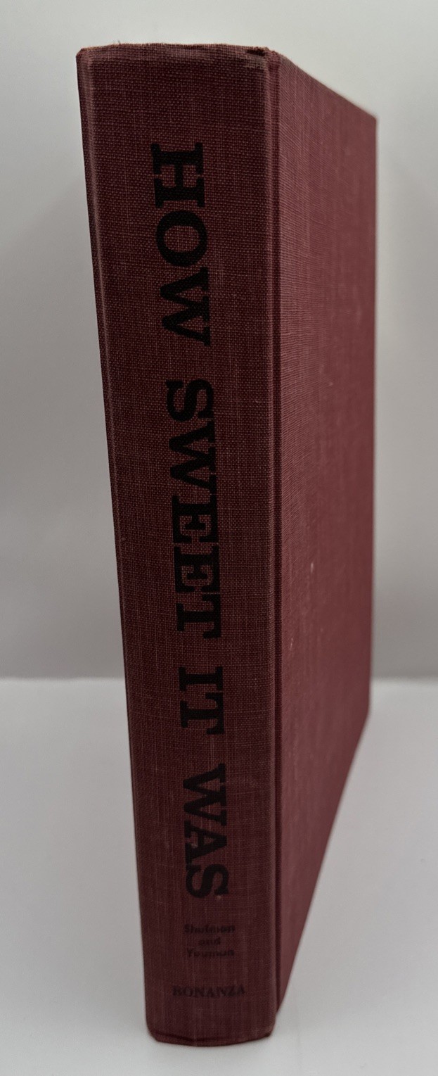 1966 Bonanza Books How Sweet it Was Television: A Pictorial Commentary Hardcover