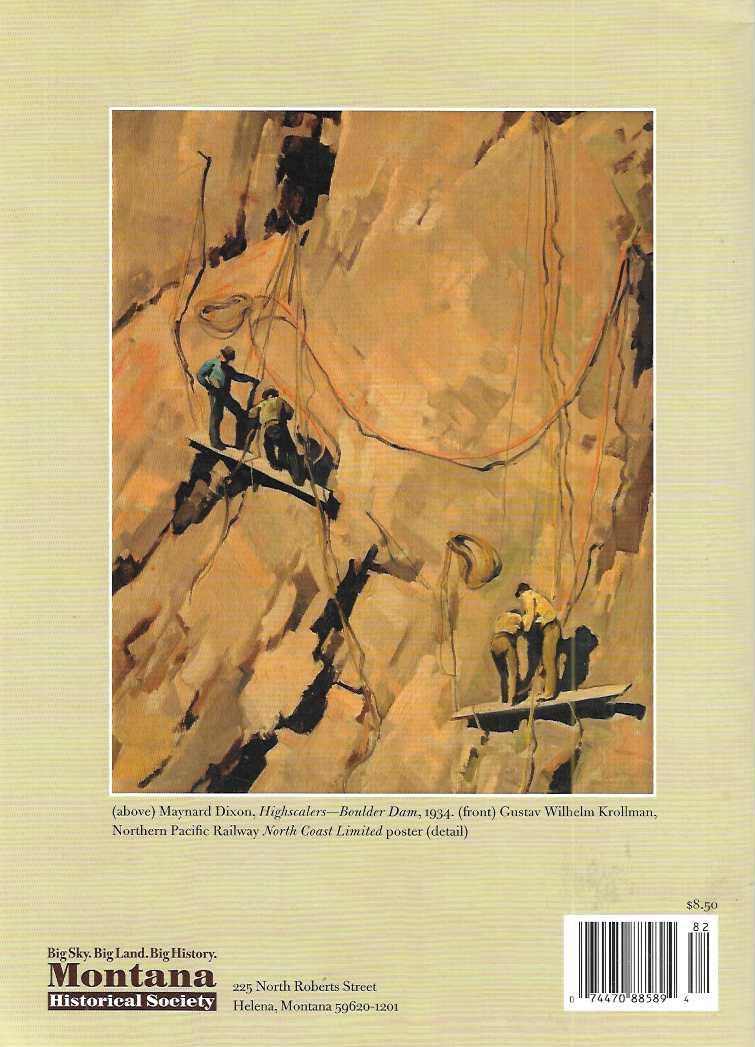 Montana Magazine Western History 2 2018 Railroads Telegraphs Hungry Horse Dam
